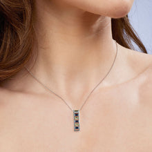 Load image into Gallery viewer, Sapphire Dreams &#39;Melody&#39; necklace.
