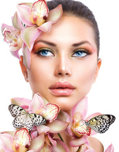 Load image into Gallery viewer, Ellendale Diamonds Australia 18ct white gold Desert Rose drop earrings.
